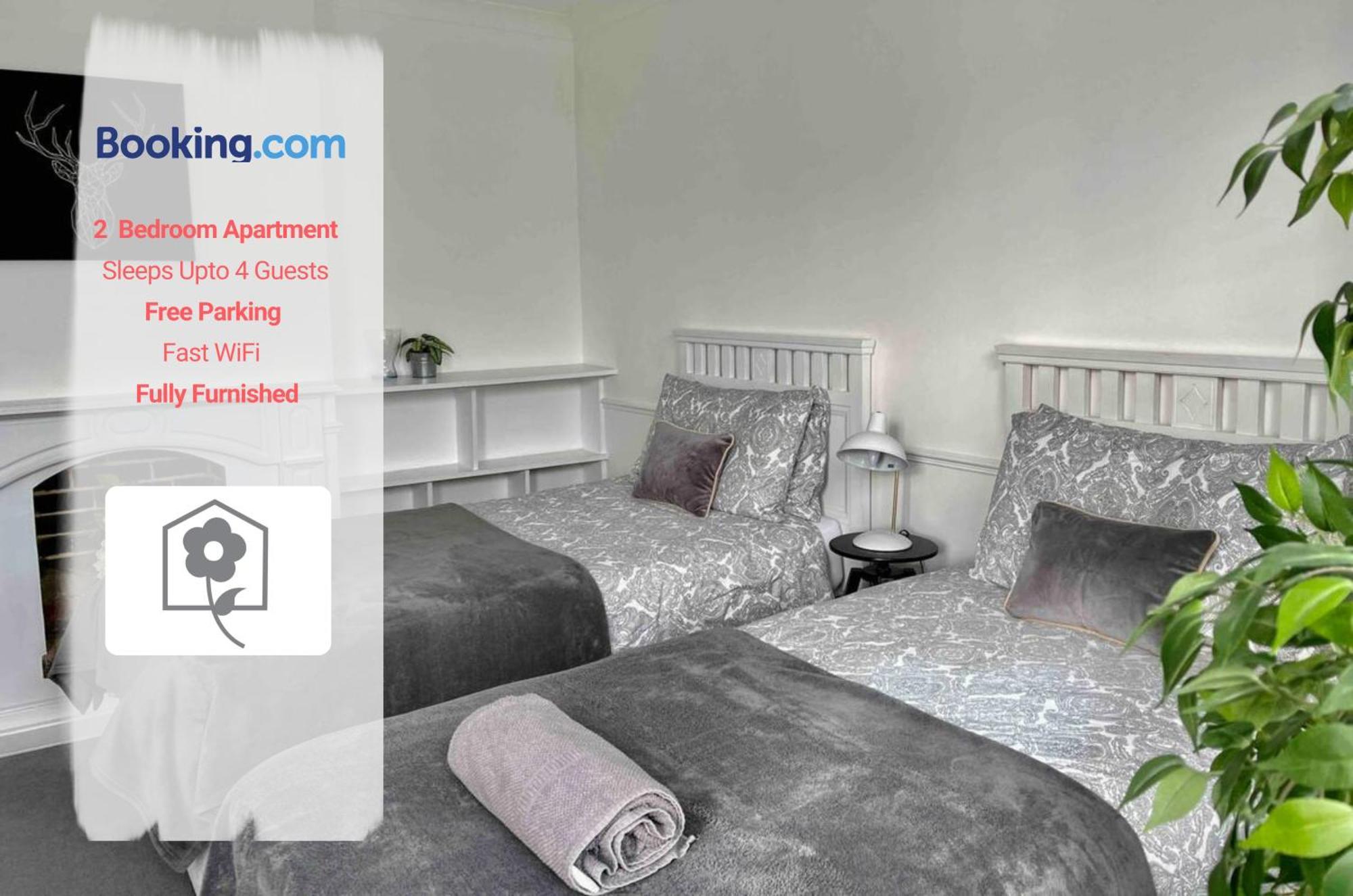 Netley Village Apartment: Serviced Stay with Free Wi-Fi in Southampton Hamble-le-Rice Exterior photo